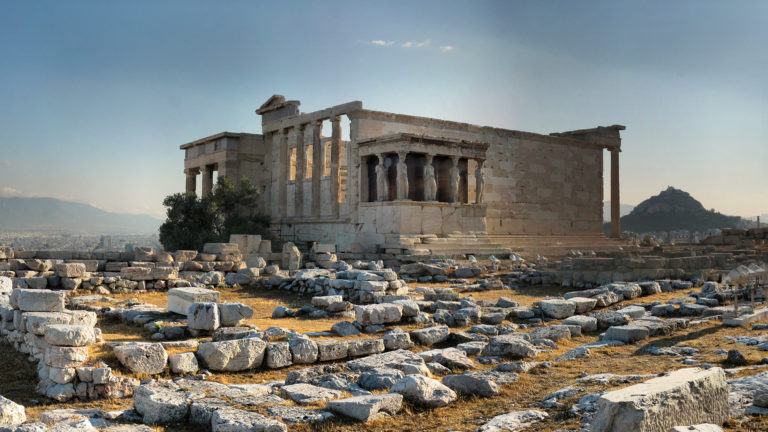 Athenes - Vue sur l'Acropole