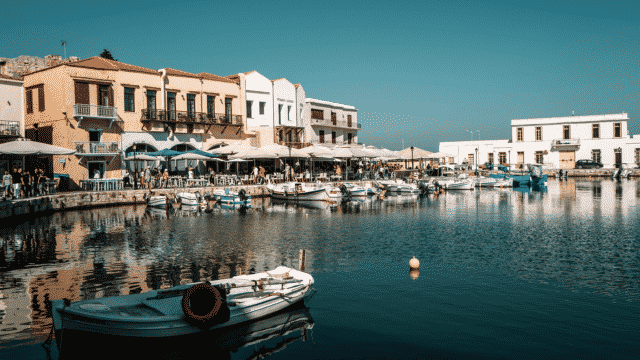 Le petit port de Rethymnon