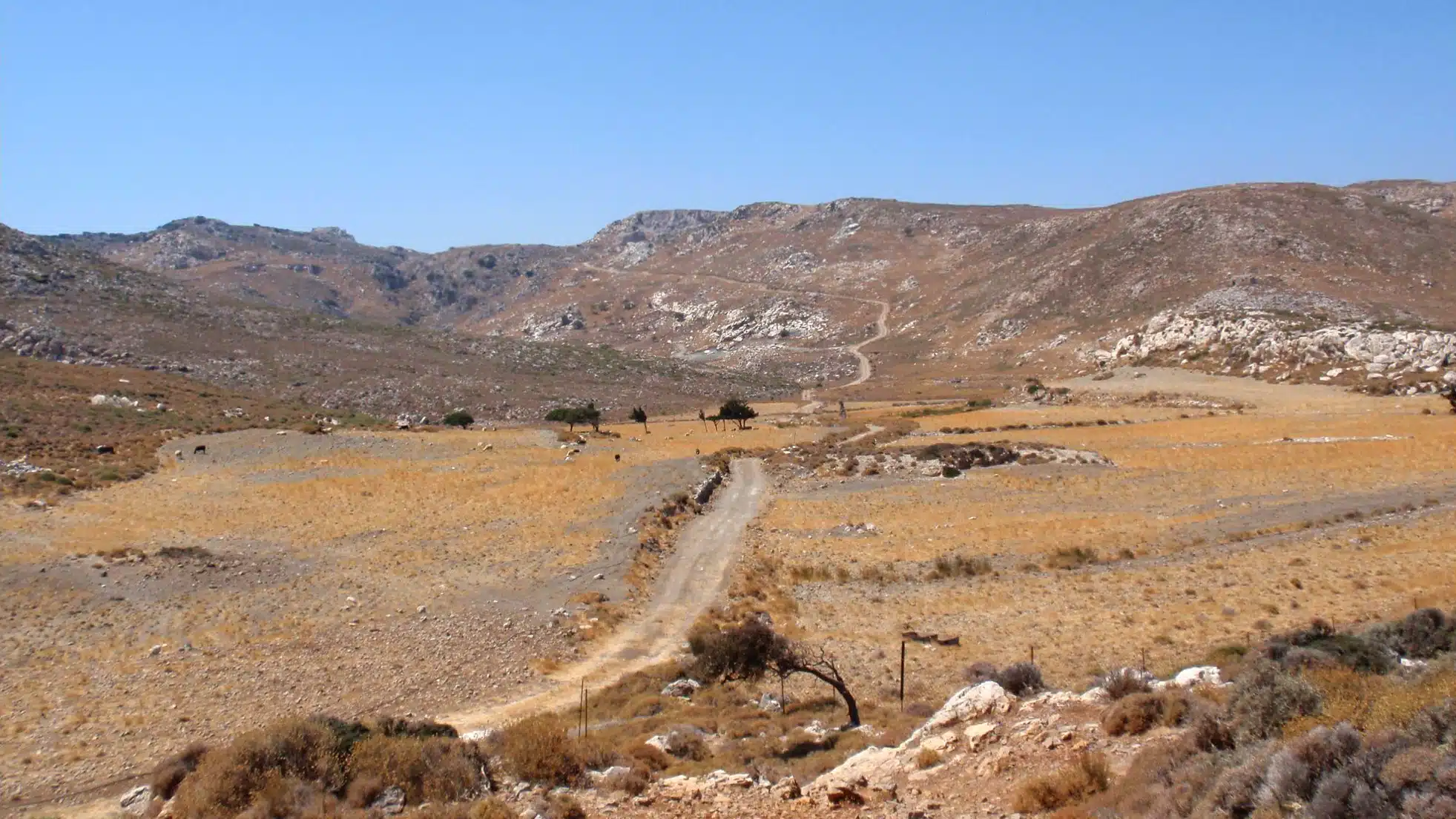 Zakros dans l'est de la Crète