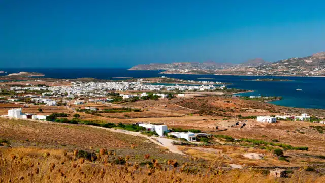 Antiparos dans les Cyclades - Vue sur la chora