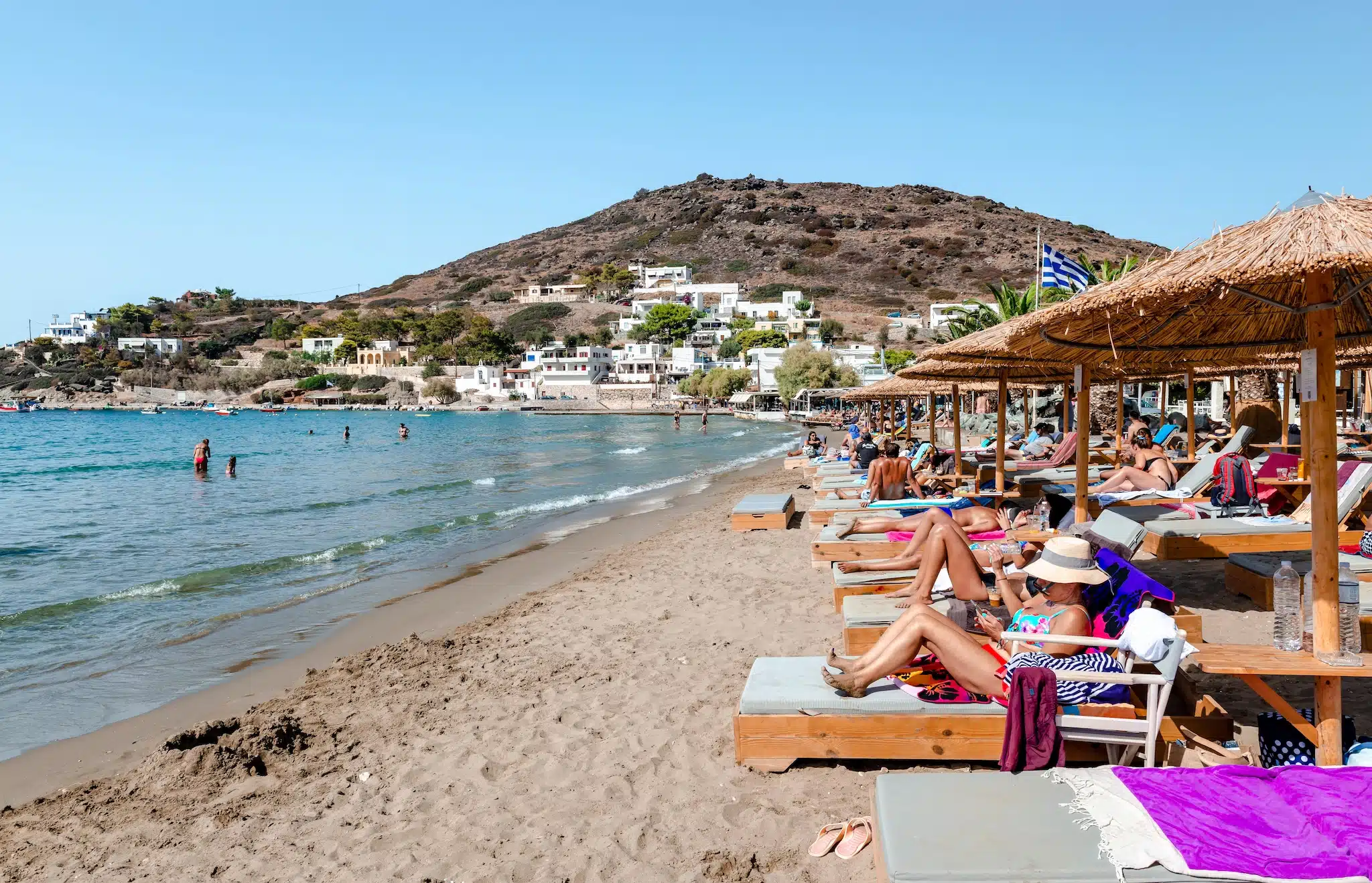 Syros dans les Cyclades - Plage de kini