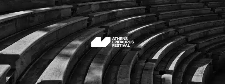Visuel de l'affiche pour le festival d'Athènes - Épidaure 2026