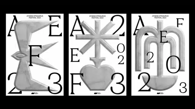 affiche du festival épidaure athènes 2023