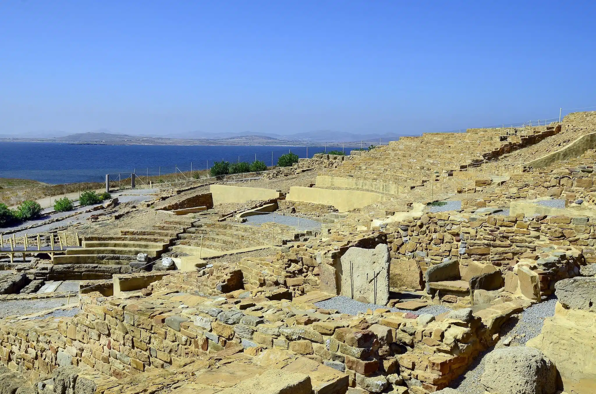 Lemnos ou Limnos - Ancien théatre de Hephaistia