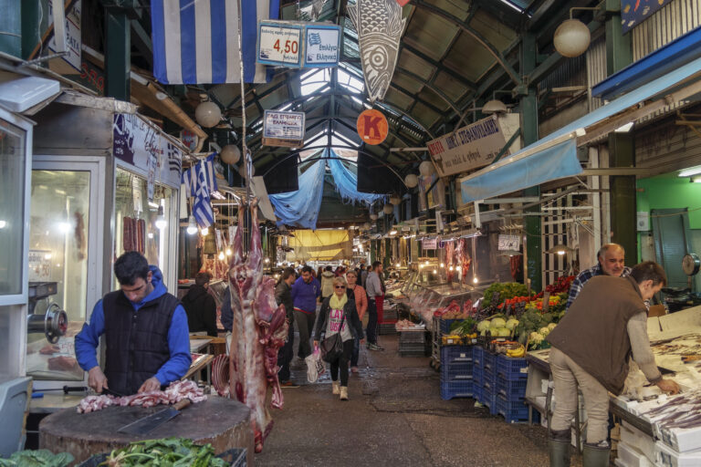 Thessalonique, Grece - Marché de Kapani