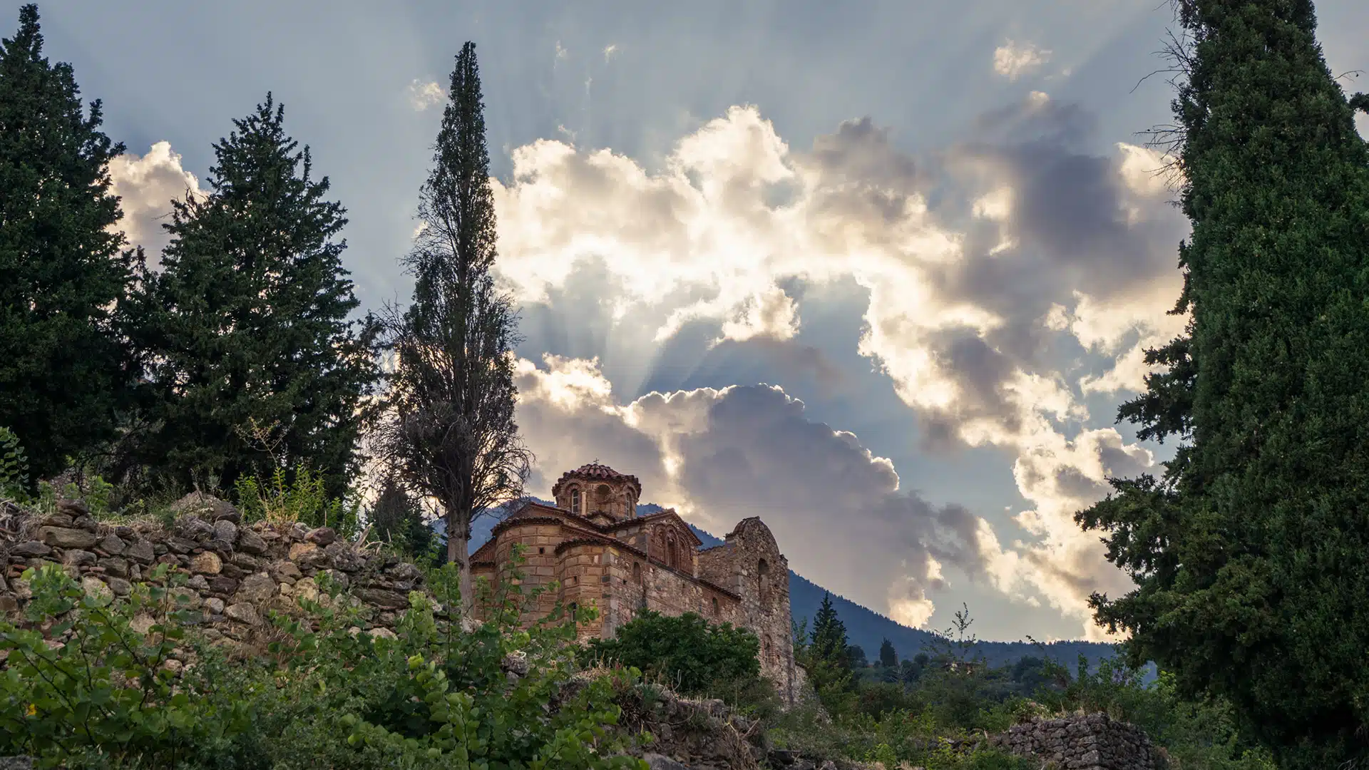 Mystras dans le Péloponnèse