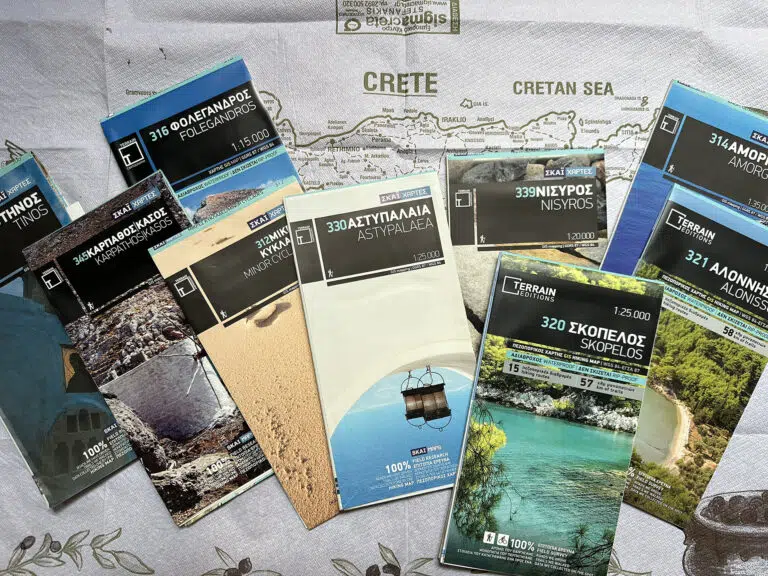 Cartes de la Grèce et des iles grecques