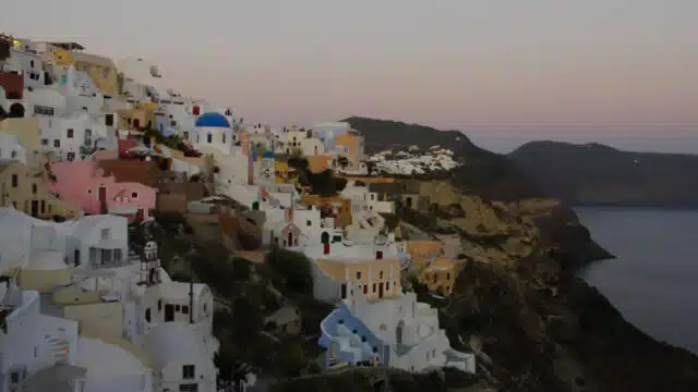 Santorin - Vue sur Oia