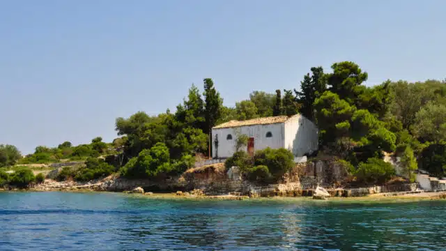 L'île de Paxos au sud de Corfou