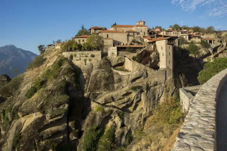 Météores: le monastère du Grand Metéores en Grèce